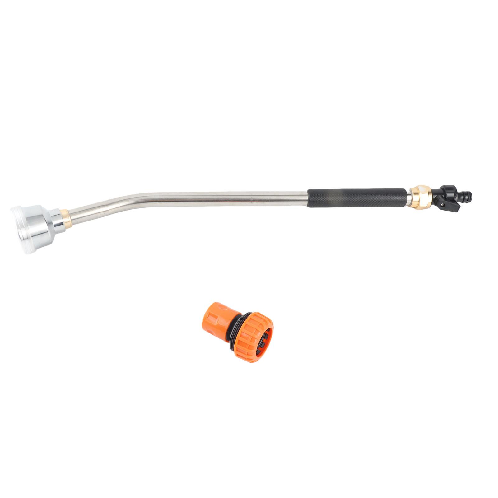 Garden Hose Watering Wand 60cm 90cm Long Hose Nozzle Stainless Steel Aluminum Watering Sprayer Wand for Plants and Lawn Yards