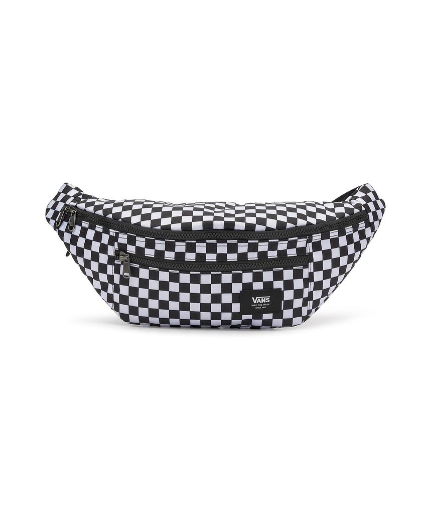 Vans Ward Crossbody Pack - Black:White Check / Vn0A2Zxxhu01