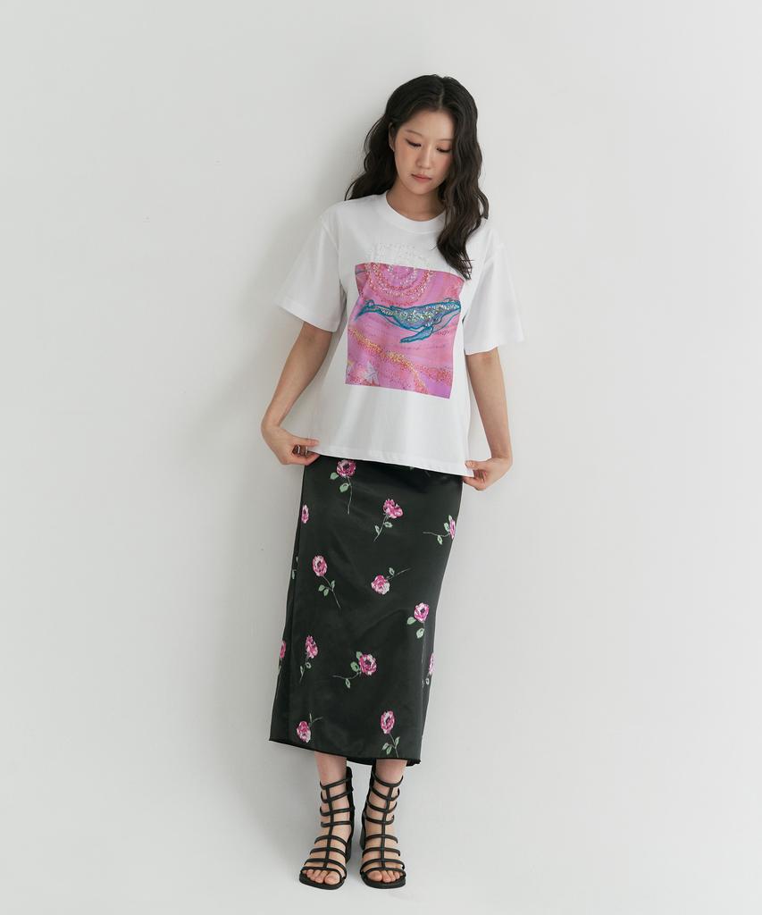 Peulleio Waterway T-Shirt _ Ivory