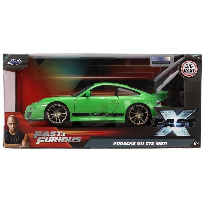Jada Toys Wild Speed Series 1/24 Fast X Porsche 911 GT3 (997) Green (Diogo) JADA34919