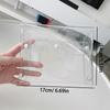 1Pc Different Sie Portable Transparent Cosmetic Bag Waterproof Pvc Pencil Toiletry Organizer Stationery Storage Bag Makeup Brush