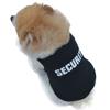 Security Dog Vest Summer Dog Clothes XS-L Black Pet Puppy T Shirts For Small Dogs Chihuahua Yorkie Pug Cat Vest Costume