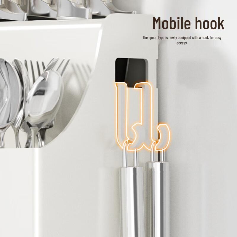 JiaBaili Stojak i Organizer na Noże Kuchenne ze Stali Nierdzewnej