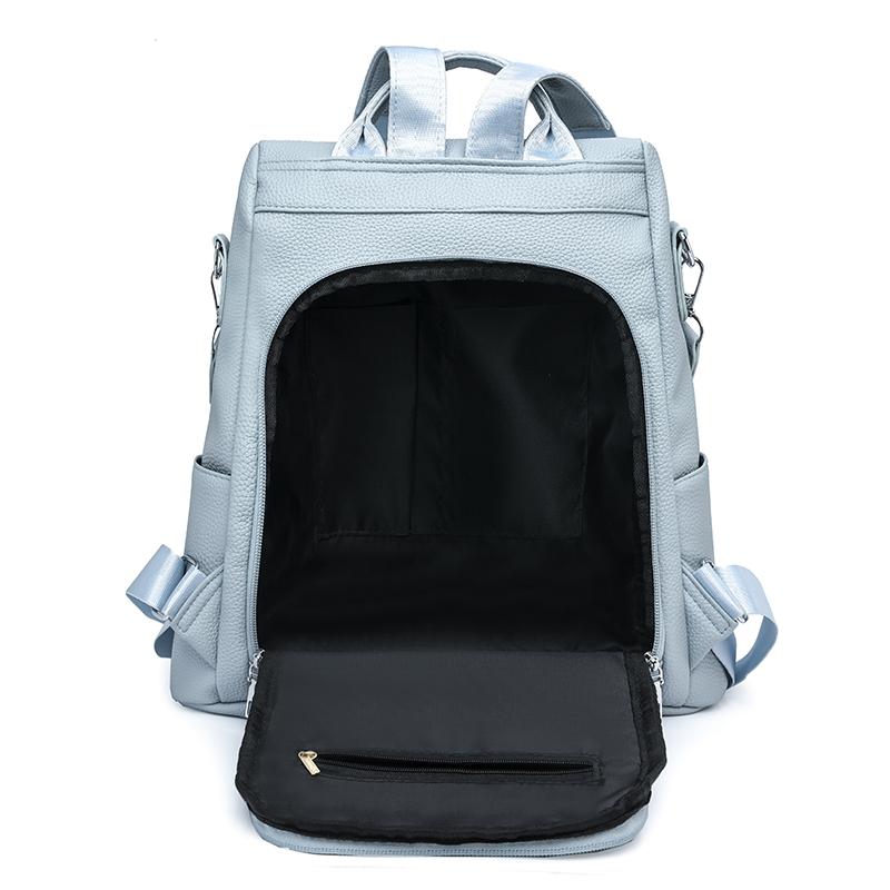 Diebstahlsicherer Rucksack Damen Rucksack mit großem Fassungsvermögen Umhängetasche mit Doppelfunktion