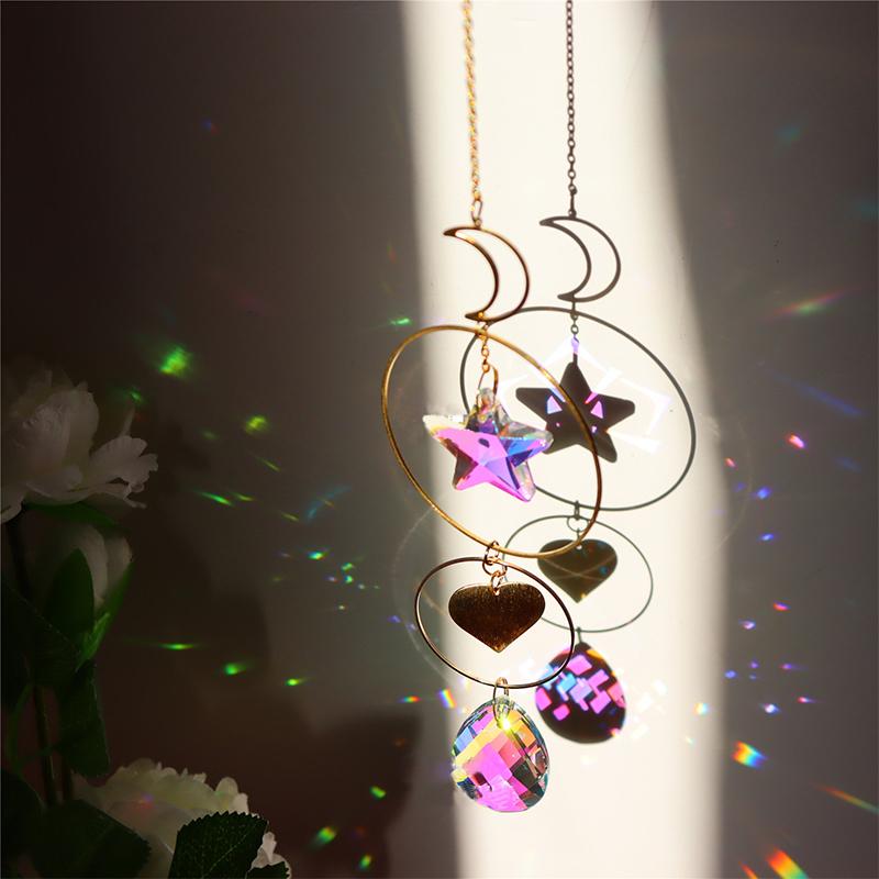 Hot Sale New Product Wedding Home Decoration Window Hanging Sparkle Crystal Pendant