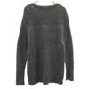 Alexander Wang Long sleeve V neck sweater XS Charcoal gray knit Women Used