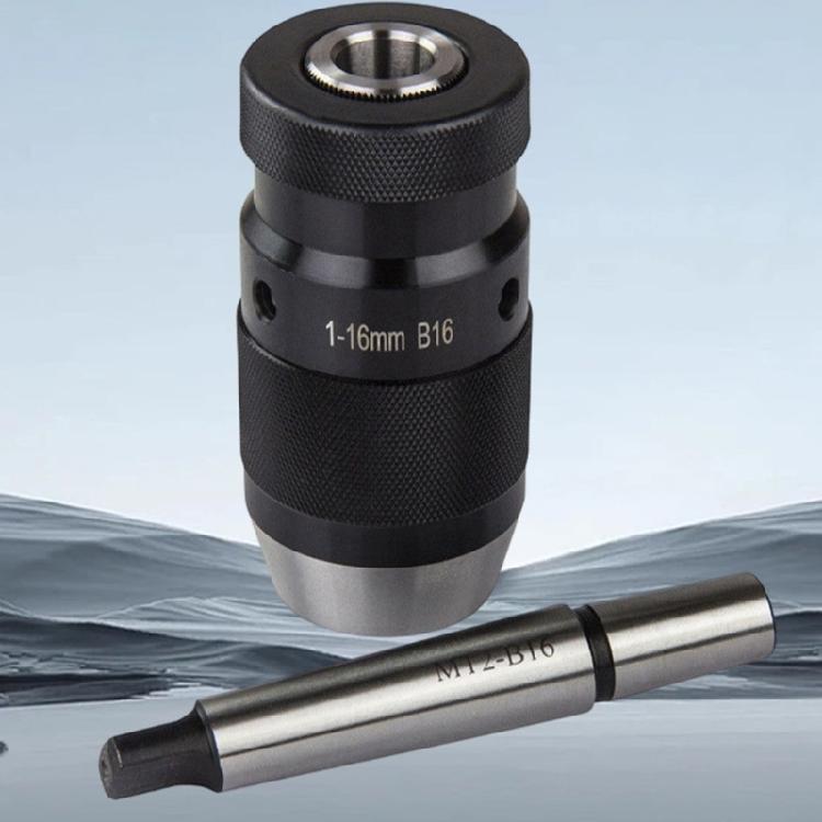 MT2‑B16 Selves Tightening Drill Chucks Quick Release Keyless Drill Chucks For Accurate Drilling Operations