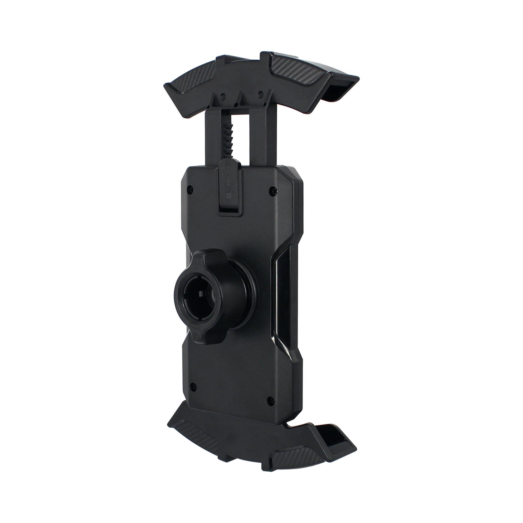 Universal Bike Motorcycle Phone Holder Phone Mount Holder for Bicycle & Motorcycle Outdoor Sport Bike Mount Phone Holder Automatic clip чёрный