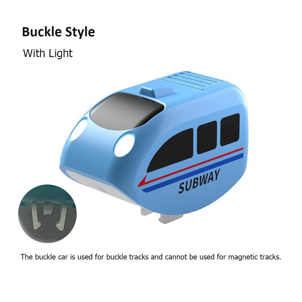 

Plastic Buckle Tracks Train Smooth Steady Driving Train Diecast Toy Railway Track Toys синий