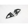 Carbon Fiber Front Fog Lamp Light Cover Trim For Nissan Rogue X-Trail -