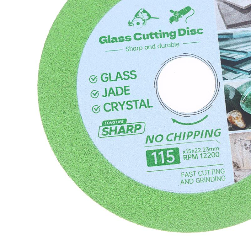 1 Piece 100/115/125Mm Ultra-Thin Saw Blade Diamond Jade Wine Bottle Ceramic Polish Angle Grinder Machine Glass Cutting Disc