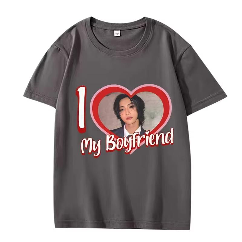 Ateez Seonghwa KPop T Shirt Unisex Women Oversized Cotton Hot Sale Short Sleeve Summer Fashion Print Unisex Plus Size Tops