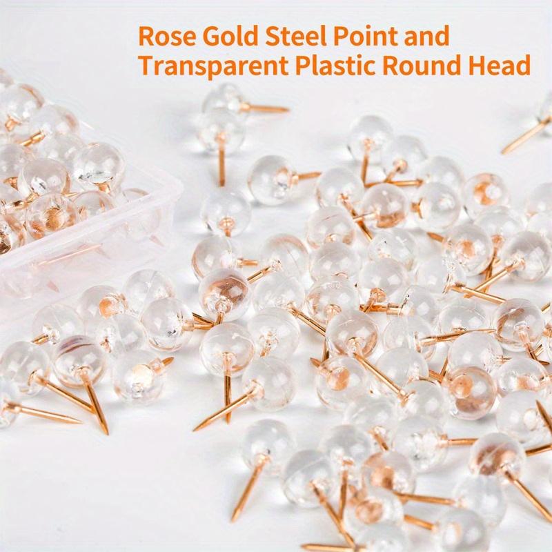 100PCS Multi-function Push Pin Convenient Pushpins Replaceable Thumb Tacks Home Supply For Wall Pushpins For Cork Board Office
