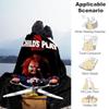 1pc Chucky Outdoor Blanket Lightweight Flannel, Soft & Warm, All Season Use for Sofa, Outdoor, Camping, Living Room, Office, Chair