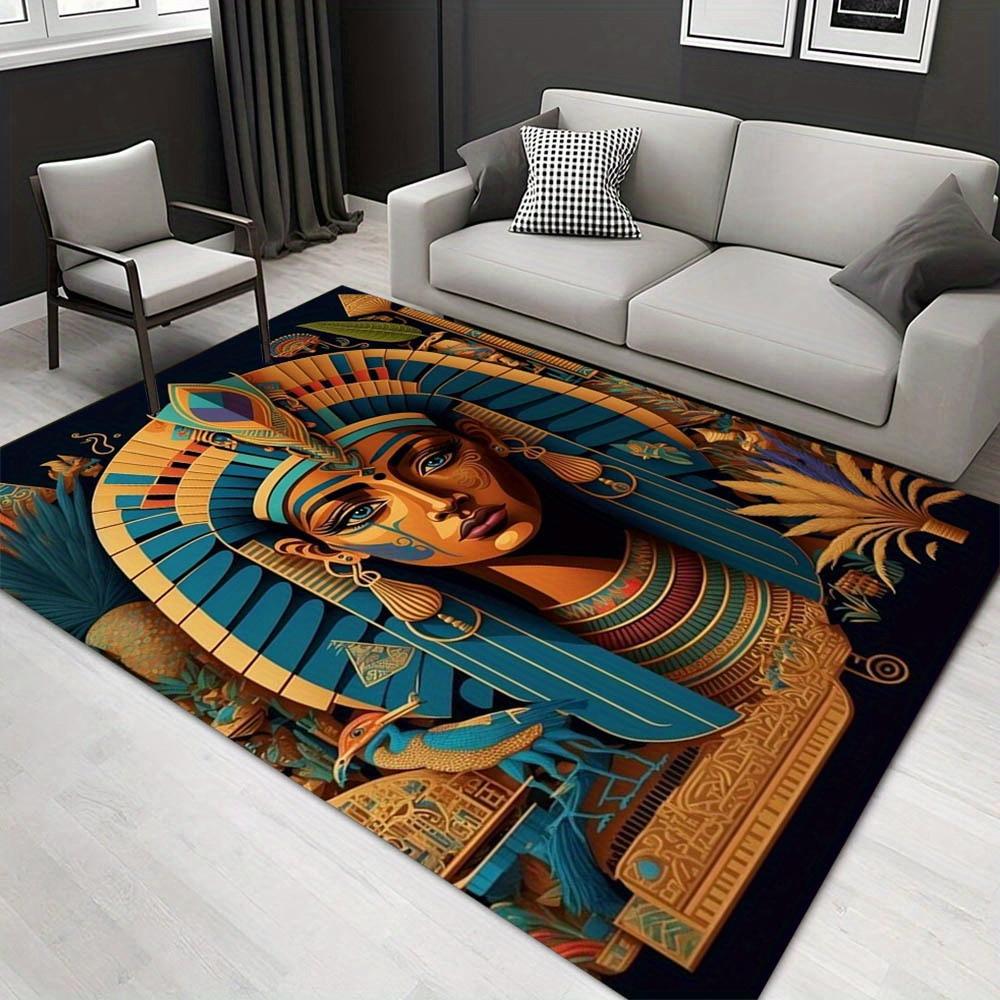 

1pc 18914533160 Pattern Carpet, Area Rug For Living Room Bedroom Room Bed Chair Laundry Entryway Corridor Yard Non-slip Outdoor Camping Rug 60cm by 90cm