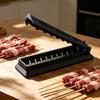 Row Kebab Maker Bbq Meat Skewer Machine Kebab Press Maker Reusable Plastic Bbq Skewer Maker Kebab Preparation BBQ Tool