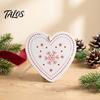 Retro Style Xmas Pendants Christmas Tree Wooden Pendant, Vintage Cartoon Ornament with Lanyards, Santa Claus Elk Snowflakes Lightweight Pendant
