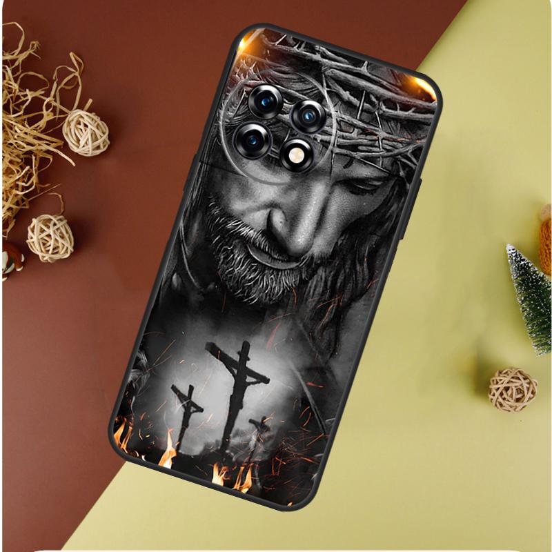

Christian Jesus For OnePlus 13 13R 12 12R 11 9 10 Pro 8T 9RT 10T 10R Nord 4 CE 2 3 Lite N20 N30 Phone Case OnePlus Nord CE4Lite