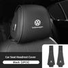 Car Seat Headrest Protective Cover Anti Scratch Interior Accessory For Volkswagen VW Polo Jetta Sagitar Magotan Passat B5 B6 B7 Zj0