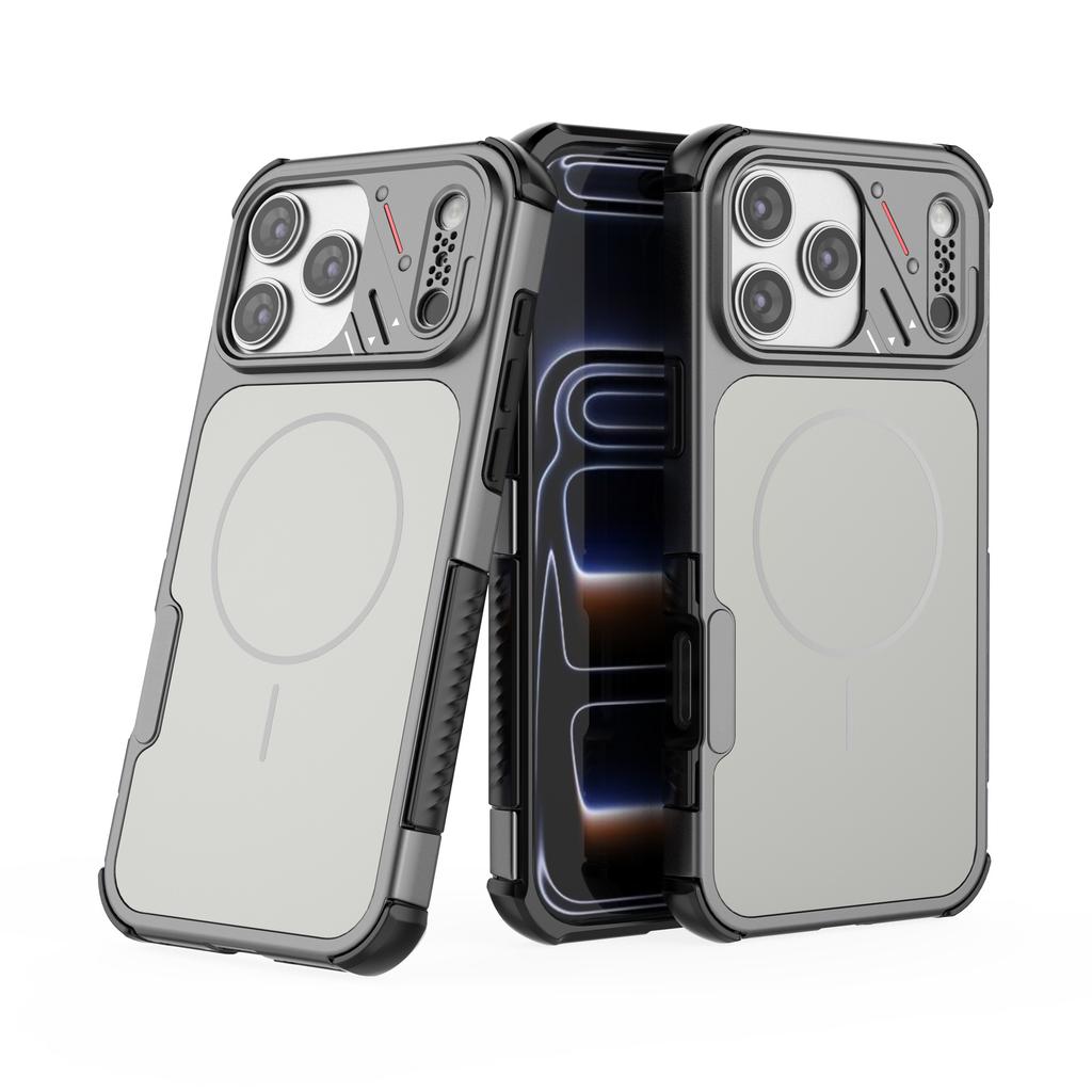 Applicable to iPhone17ProMax Shield Magnetic Skin Sense Apple 16Pro Anti-drop 17 Protective Case