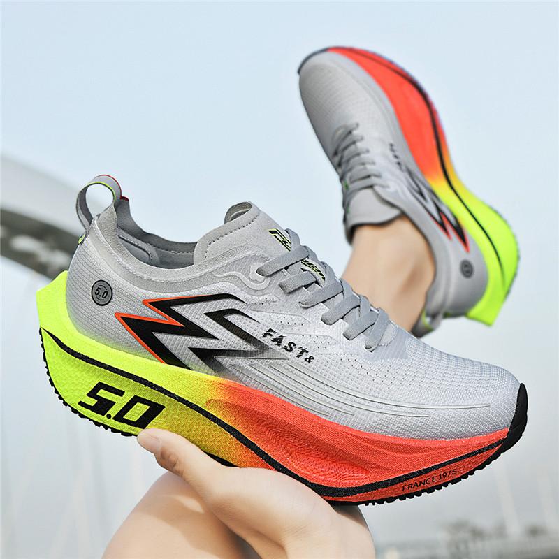 2025 Nowe Buty do Biegania Maratonowego Profesjonalne Elastyczne Antypoślizgowe Buty Sportowe Letnie Outdoor Miękkie i Wygodne Buty do Chodzenia