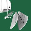 Air Conditioner Breeze Blocker Breathable Air Conditioning Wind Shield Baffle for Bedrooms Living Rooms and Offices