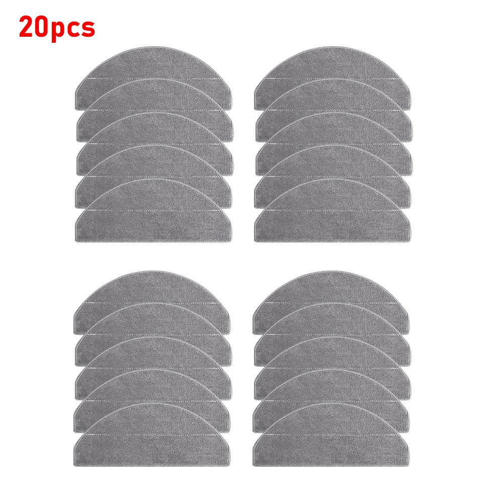 עבור שואב אבק רובוטי Xiaomi S20 E12 E10 B112 D106 E10C 3C Plus 3C Enhanced C103 אביזרים להחלפה של מטלית מיקרופייבר לשטיפה