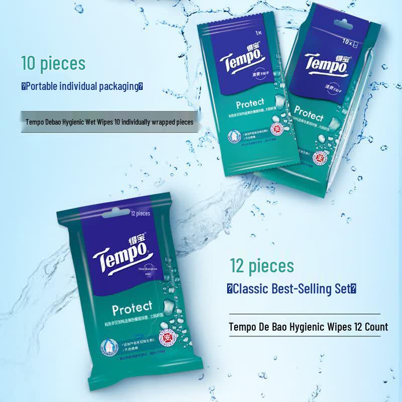 Tempo Disinfecting Wet Wipes
