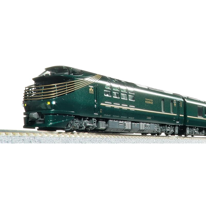 

KATO N Gauge Series 87 Twilight Express Mizukaze 4-Car Basic Set, Diesel Model Train, 10-1965