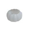 DIY Silicone Pumpkin Candlestick Mold Candle Holder Smooth Pumpkin Candlestick Mould White Pumpkin Shaped Mold Halloween