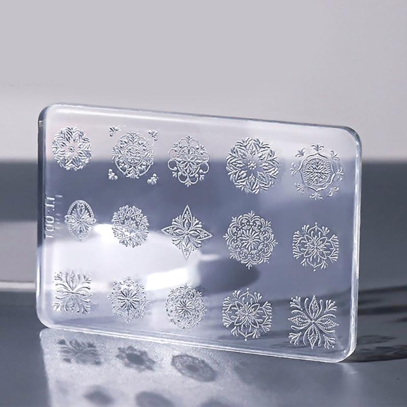 Silicone Nail Art Mold Accessory Mold Nail Decorative Mold Butterfly Shape Silicone Texture for Various Nail Types