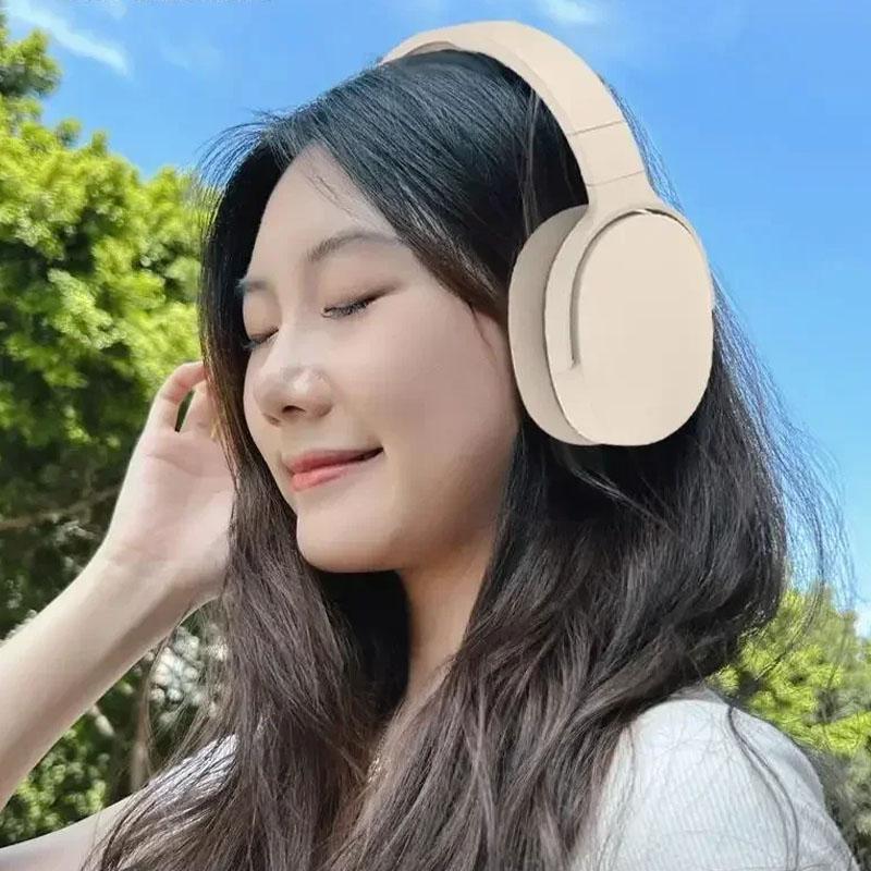 Wireless Headphones BT 5.1 Over Ear HiFi Stereo Headset True Wireless Sports Earphones Noise Cancelling Gaming Headphones