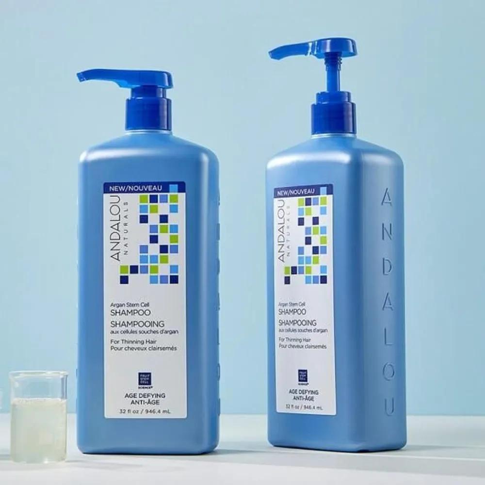[ANDALOU] Argan Stem Cell Large Size Shampoo 946ml 2 Bottles + 2 Pumps