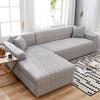 Chaiselongue Sofabezug für Wohnzimmer Dehnbar Eck-Modulsofa Überwürfe 1 2 3 4 -Sitzer Funda Sofa Möbelbezüge für Zuhause