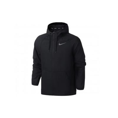 Flex Full-Zip Hooded Long Sleeve Fitted Woven Jacket Men Jacket Black CK1910-010