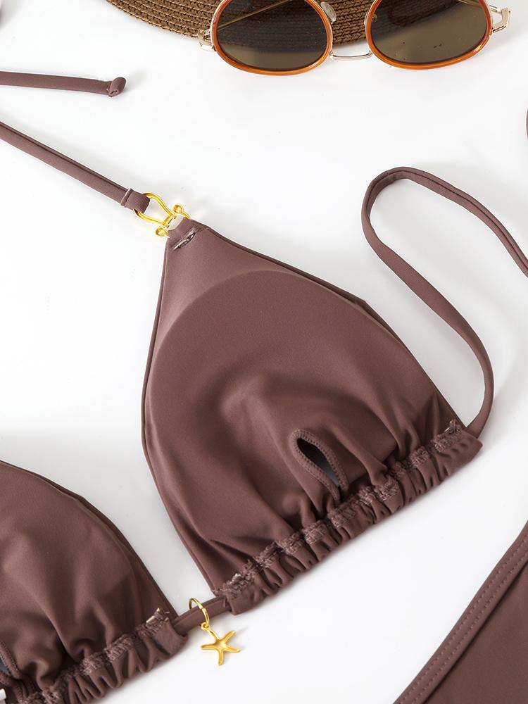 Sexy Triangle Micro Bikini 2026 Women's Swimsuit Beachwear Bathing Suit Woman Summer Thong Bikinis Set Two-piece Female Swimwear