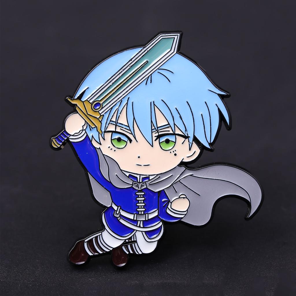 Anime Frieren Nach dem Ende der Reise Emaille-Pins Brosche Anstecknadeln für Fans Rucksack Schmuckzubehör