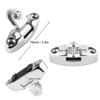 1 Pair 180 Degree Adjustable Bimini Top Hinge Stainless Steel 316 Boat Bimini Top Mount  Side Mount