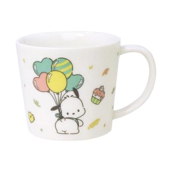 Sanrio Pochacco 35th Anniversary Mug Approx. 280ml White Made in Japan 310151