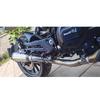 Stainless Steel Motorcycle Exhaust Muffler Motorcycle Exhaust Vent Middle Link Pipe for Benelli TRK 502