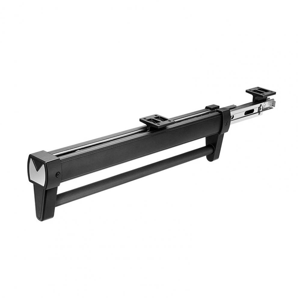 Aluminum Alloy Pants Rack Space-saving Trousers Rack Heavy Duty Aluminum Alloy Pull-out Pants Rack for Space Saving Wardrobe