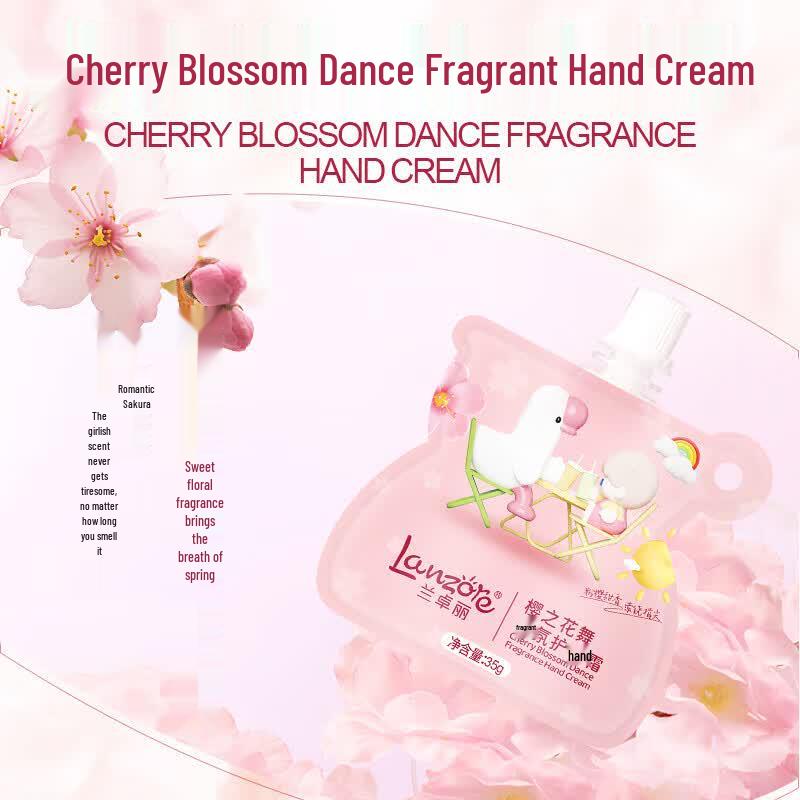 Lanzoye Cherry Blossom Hand Cream (3x35g)