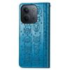 Phone Case For Xiaomi Redmi 15C 4G (EU) (173mm)/15C 5G (EU) (173mm)/Poco C85 4G (173mm) Flip Wallet Leather Cover with Cute Cat Dog Pattern