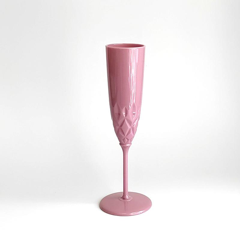 1 Adet 125Ml Moet Şampanya Kadehi PP Plastik Şarap Kadehi Bulaşık Makinesinde Yıkanabilir Şampanya Kadehi