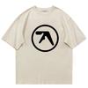 Y2k Streetwear Aphex Twin Printed Tshirt Men Women Cotton Loose Casual Short Sleeve Tshirt Mens Tshirts Summer Mens Clothing