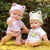 Children's Full Soft Rubber Simulation Doll Talking Baby Baby Doll Toy Doll Princess Little Princess