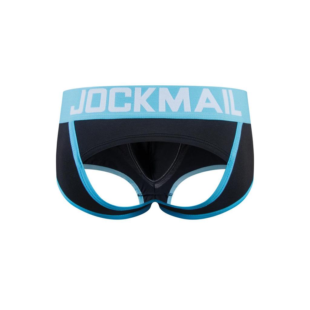 JOCKMAIL Boxer Briefs en Coton Pur pour Homme Dégageant les Fesses