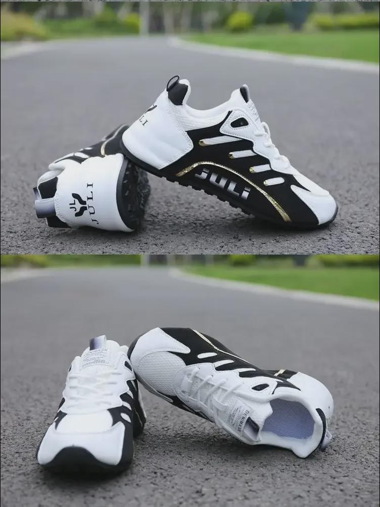 Ademende mesh sneakers voor heren (2024) - Zachte zool casual sportschoenen