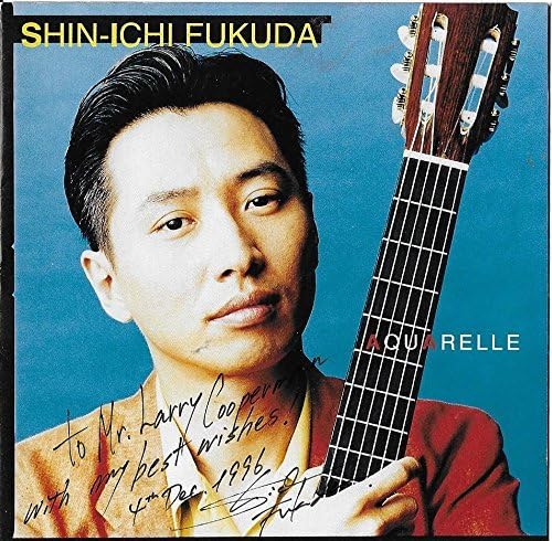 

CD SHINICHI FUKUDA - Aquarelle VICC173PROMO Victor 1995 Japan ObiClassical Used