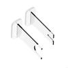 62KD Acrylic Cutlery Stand Cutlery Display Shelf Rack Pair for Store Cutlery Presentation